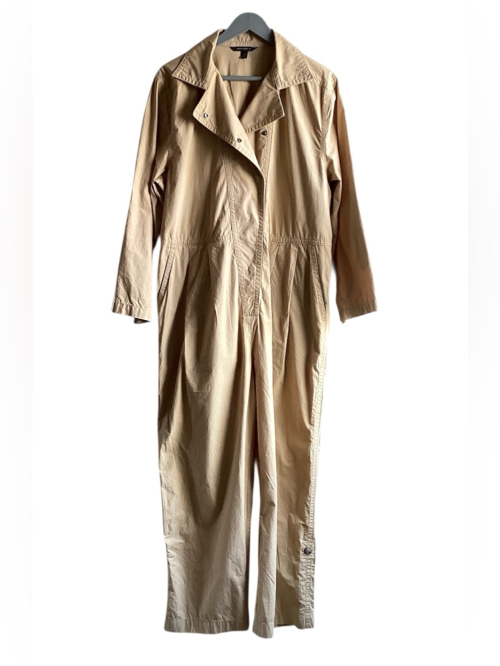 Banana Republic Tan Utility Jumpsuit